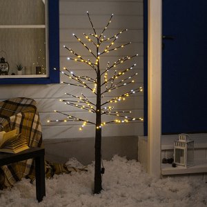 Luazon Lighting Светодиодное дерево 1.5 м, 224 LED, мерцание, 220 В, свечение белое