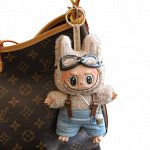 Мягкая игрушка, брелок, Лабубу, Labubu, 17 см