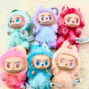 Хит 2025 Labubu! Зайчик Лабубу мягкая игрушка антистресс 17см, для создания волшебных историй, увлекательных игровых сюжетов, развивает воображение и креативность у детей, на подарок