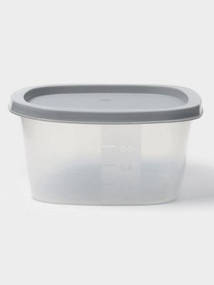 Набор пищевых контейнеров «BioFresh», 4 шт: 0,23 л, 0,5 л, 0,9 л, 1,55 л, цвет микс