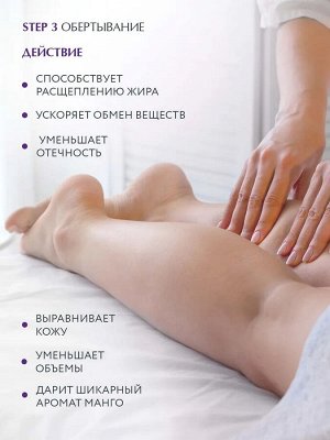 ARAVIA Organic Маска-обертывание дренажное для тела с термальной грязью и экстрактом женьшеня, 550 мл, Аравия