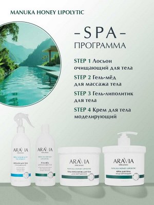 ARAVIA Organic Лосьон для тела очищающий Wellness Beauty Treatment, 500 мл, Аравия