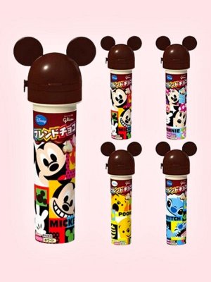 Шоколад Disney Friend Choco ассорти Glico 17 гр Японские сладости