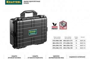 Ударопрочный пластиковый ящик