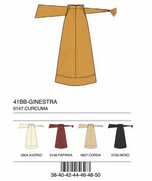 Юбка GONNA MIDI TESSUTO COTONE/TENCEL
50%COTONE 50%TENCEL