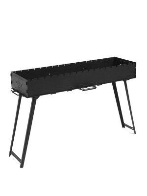 Мангал с ножками FIREGRILL, 114.7x37.5x72.3 см, 2 мм, длина жаровни 105 см