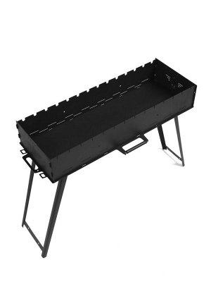 Мангал с ножками FIREGRILL, 94.7x37.5x72.3 см, 2 мм, длина жаровни 85 см