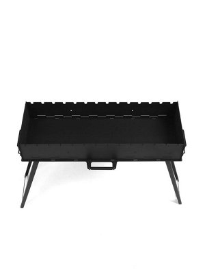 Мангал с ножками FIREGRILL, 94.7x37.5x72.3 см, 2 мм, длина жаровни 85 см