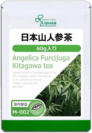 Тонизирующий чай с японским женьшенем Lipusa Angelica Furcijuga Kitagawa Tea