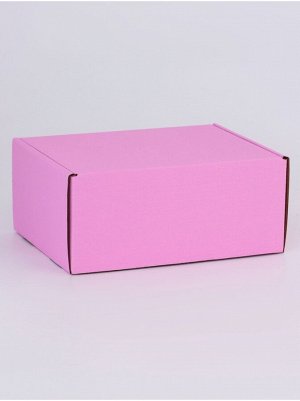 Коробка складная 22 х16,5 х9,5 см микс самосборная