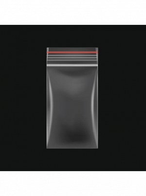 Пакет zip lock 7х10 см 30 мкм 1/100