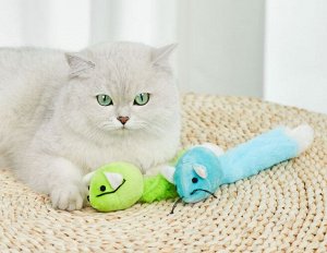 Мышь цветная с шуршащим хвостом, 1 шт