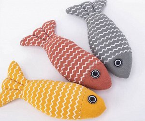 Игрушка для кошек с кошачьей мятой "Рыбка", 20 см, 1 шт