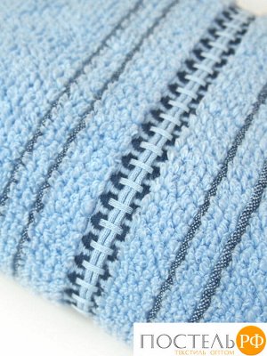 МЕЙСОН 50*90 голубое полотенце махровое