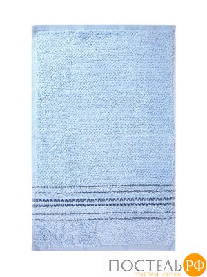 МЕЙСОН 30*50 голубое полотенце махровое