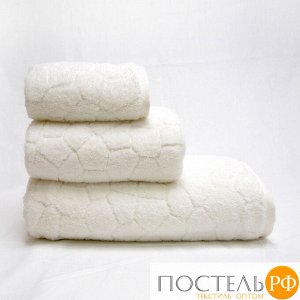 Tana Home Collection РАФФИ 70*140 молочное полотенце пени микрокоттон 450гр/кв.м