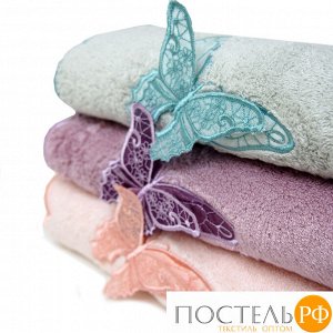 Tana Home Collection ШАДО 30*50 сиреневое полотенце махровое