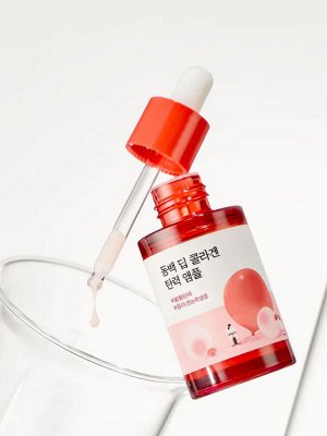 ROUND LAB Сыворотка для лица укрепляющая с коллагеном и экстрактом камелии / Camellia Deep Collagen Firming Ampoule, 30 мл