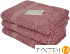 Полотенце Arya Однотонное 100X150 Miranda Soft Сухая Роза