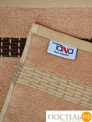 Tana Home Collection СТЭНЛИ 30*70 бежевый полотенце махровое