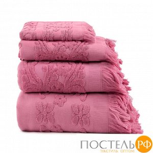 Полотенце Arya С Бахромой 70X140 Isabel Soft Сухая Роза