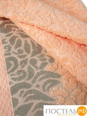 САНДРА 70*140 персиковое полотенце махровое