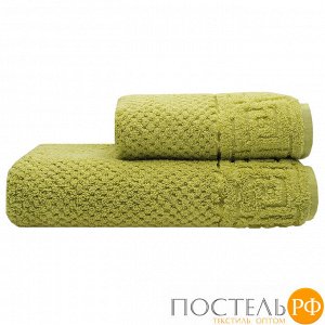 ЛУИДЖИ 70*140 зеленое полотенце махровое