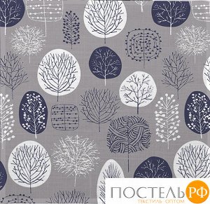 5060497/2-1 Полотенце кухонное 45*60 "Forest серое" Мелисса