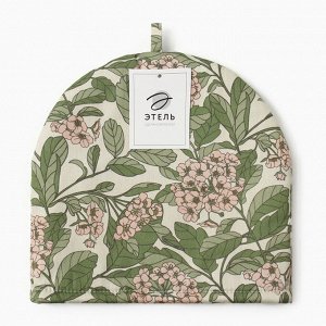 Грелка на чайник "Этель" Spring garden 28х28см, 100% хл., 190г/м2