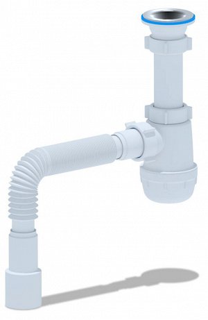 Сифон для мойки АНИ ГРОТ 1"1/2*40 с г/тр. A0515