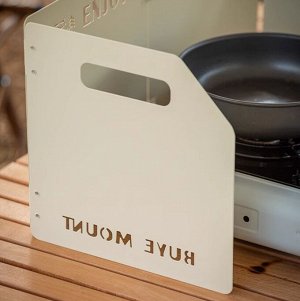 Ветрозащита для газовых плит [сталь, 50х25х25см, 1,86кг, черный, чехол]