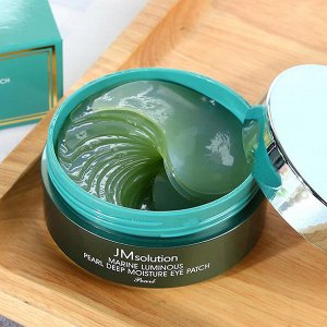 JMsolution Marine Luminous Pearl Deep Moisture Eye Patch Гидрогелевые патчи с протеинами жемчуга и морской водой