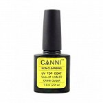 Shellac Canni UV Top Coat no cleanse (финишное покрытие без липкого слоя ) 7,3 ml.