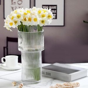Ваза для цветов h 250 mm., стекло, ГРАНИ