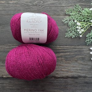 Пряжа Merino Yak Шерсть мериноса 70%, альпака 15%, як 15%, 50 гр/115 м