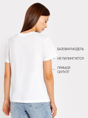 Футболка женская белая