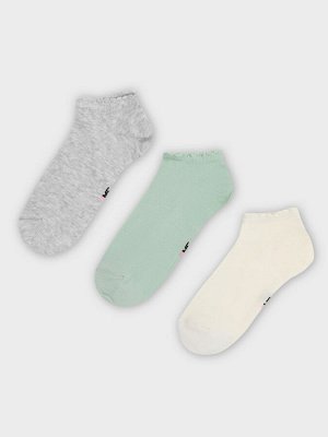 Носки женские короткие в наборе, 3 пары