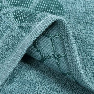 Простыня 1.5-спальная, 150 х 200 см, 100% хлопок, махровая, 350 г/м2, полынь, 506, Вышневолоцкий текстиль