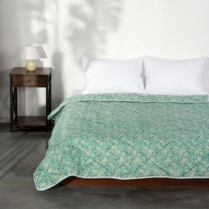 Одеяло 1.5-спальное, 140х205 см, Comfort Sleep, холлофайбер, 200 г/м2, чехол 100% полиэстер