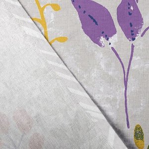 Постельное белье евро, простыня 220х240 см, 2 наволочки 70х70 см, пододеяльник 200х220 см, Самойловский текстиль, бязь, Гербарий