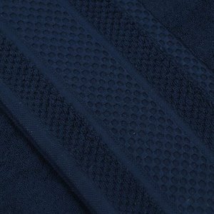 Полотенце банное 50х90 см, 100% хлопок, 600 г/м2, Пабло, Silvano, темно-лазурное, Узбекистан