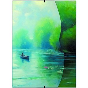 Папка на резинке А5 Dream. 1 "Пейзаж" ПРП50284 Эксмо