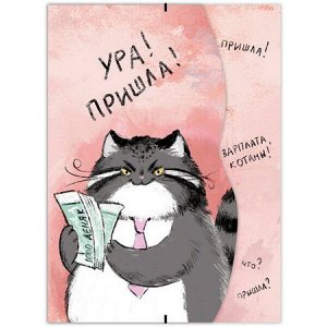 Папка на резинке А5 Dream. 4 "Манул Манулыч" ПРП50287 Эксмо