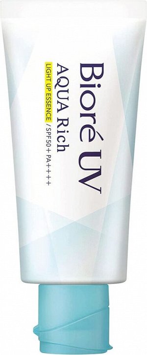 Солнцезащитная эссенция KAO Biore UV Aqua Rich Light Up Essence SPF50 + / PA ++++