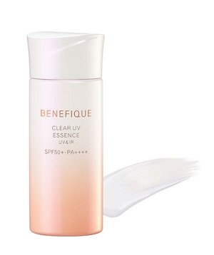Солнцезащитная эссенция для лица и тела Shiseido BENEFIQUE Clear UV Essence (UV & IR) SPF50+PA++++