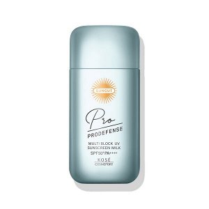 Двухфазное молочко “Защита от солнца и пота” с квасцами KOSE Suncut Pro Defense Multi-Block UV Milk