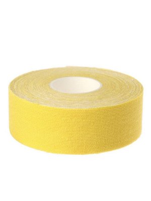 Кинезио - тейп, 2.5 см x 5 м, жёлтый