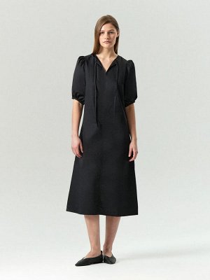 Платье миди из 100% хлопка, PL1720/essence
