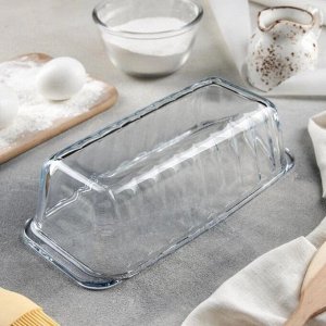 Форма для запекания стекло, 11.5х25х7 см, 1.12 л, прямоугольная, Borcam, 59894