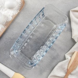 Форма для запекания стекло, 11.5х25х7 см, 1.12 л, прямоугольная, Borcam, 59894